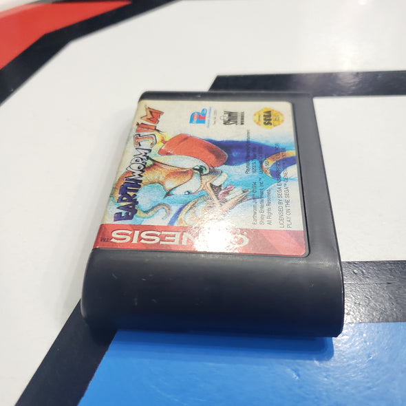 Sega Genesis Earthworm Jim Console Game R3023