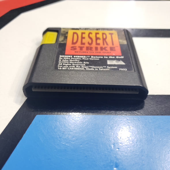 Sega Genesis Desert Strike Return To The Gulf Console Game R5891