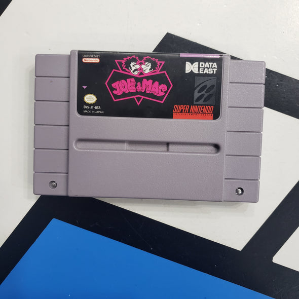 Nintendo SNES Joe And Mac Super Nintendo Entertainment System Console Game Cartridge R18744