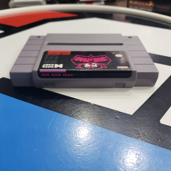 Nintendo SNES Joe And Mac Super Nintendo Entertainment System Console Game Cartridge R18744
