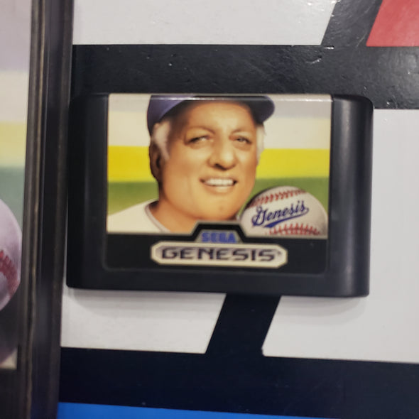 Sega Genesis Tommy Lasorda Baseball Console Game R18786
