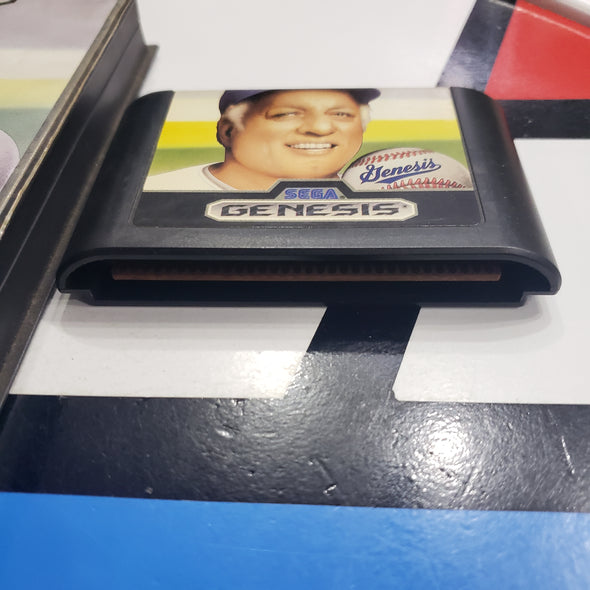 Sega Genesis Tommy Lasorda Baseball Console Game R18786
