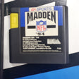 Sega Genesis Madden NFL '94 1994 Console Game R2745