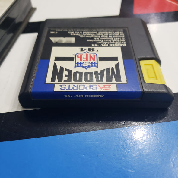 Sega Genesis Madden NFL '94 1994 Console Game R2745