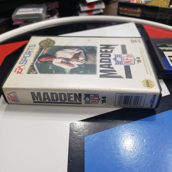 Sega Genesis Madden NFL '94 1994 Console Game R2745