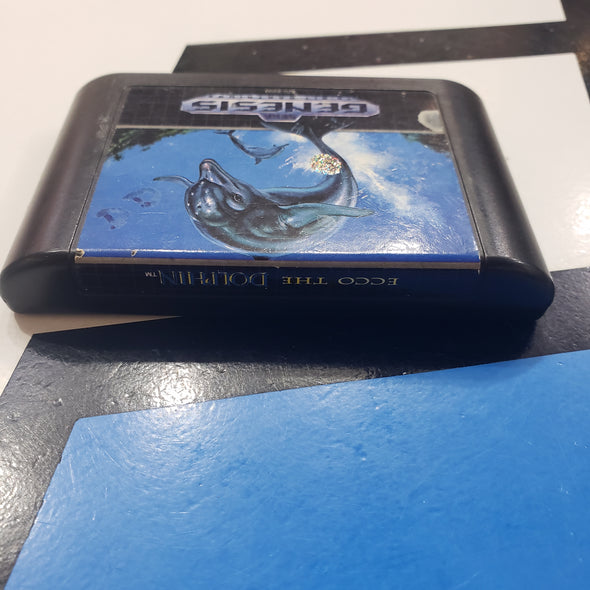 Sega Genesis Ecco The Dolphin Console Game Cartridge R2749