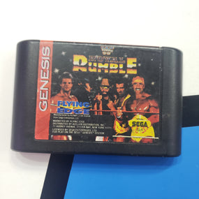 Sega Genesis WWF Royal Rumble Console Game R19002