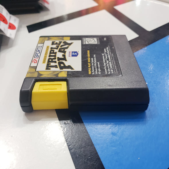 Sega Genesis Triple Play Gold Edition Console Game Cartridge R11411