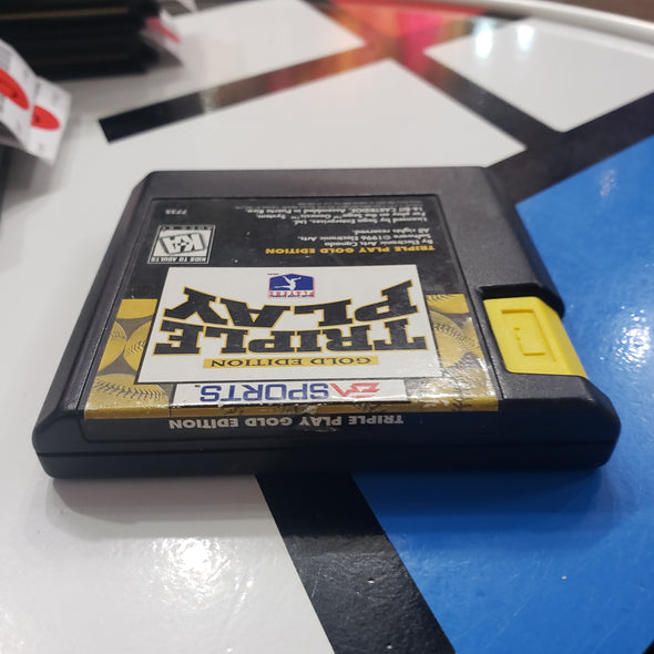 Sega Genesis Triple Play Gold Edition Console Game Cartridge R11411