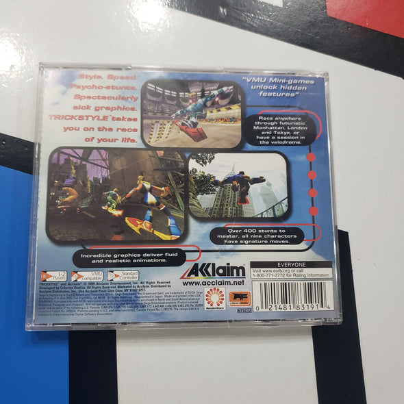 Sega Dreamcast Trick Style Console Game R19014