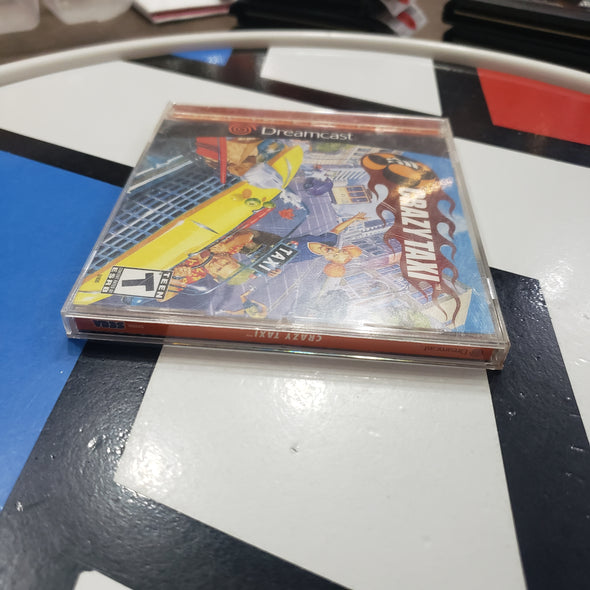 Sega Dreamcast Crazy Taxi Sega All Stars Orange Console Game R2580
