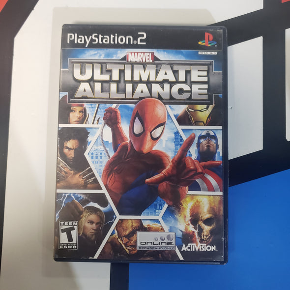 PlayStation PS2 Marvel Ultimate Alliance Console Game R19000