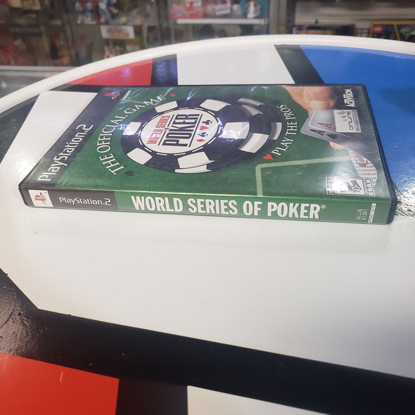 PlayStation PS2 World Series Of Poker Console Game R2244