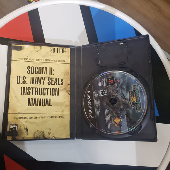 PlayStation PS2 SOCOM 2: US Navy Seals Console Game R18882