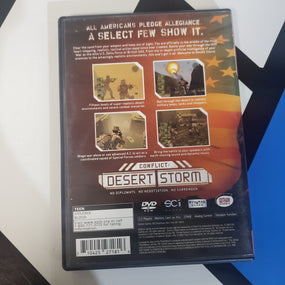 PlayStation PS2 Conflict: Desert Storm Greatest Hits Console Game R18886