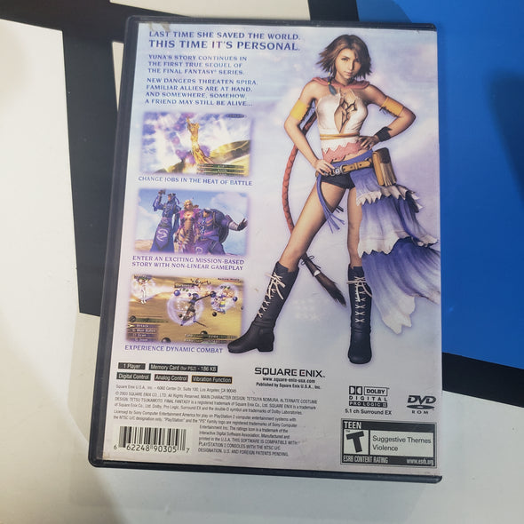PlayStation PS2 Final Fantasy X-2 Console Game R18885