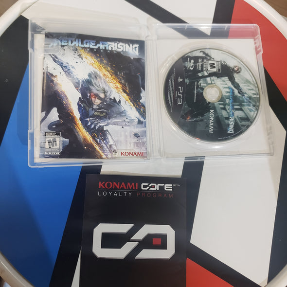 PlayStation PS3 Metal Gear Rising Console Game R18991