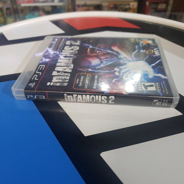 PlayStation PS3 Infamous 2 II Console Game R18990