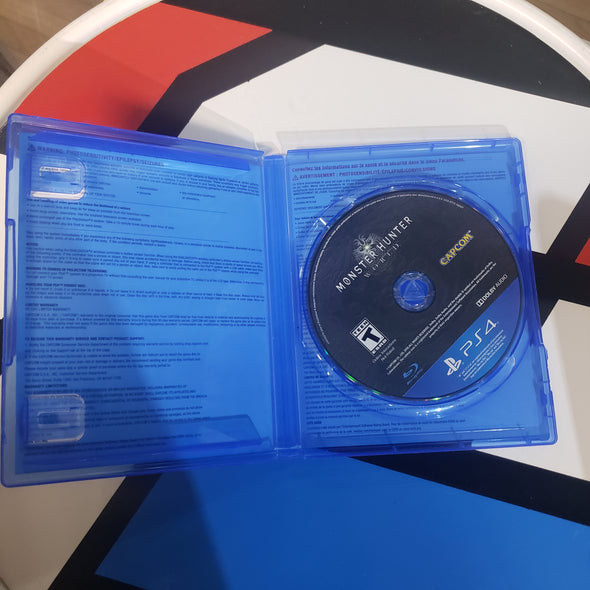PlayStation PS4 Monster Hunter World Console Game R18987