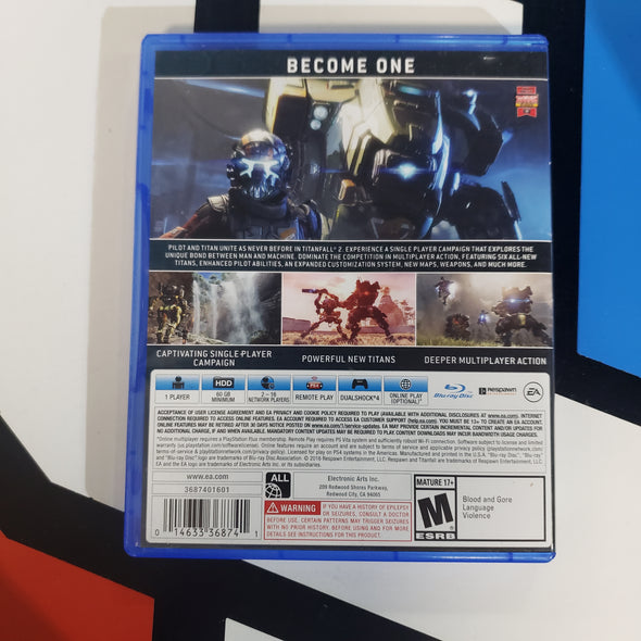 PlayStation PS4 Titanfall 2 Console Game R19033
