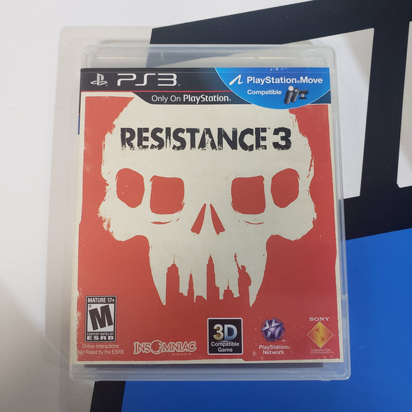 PlayStation PS3 Resistance 3 Console Game R19047