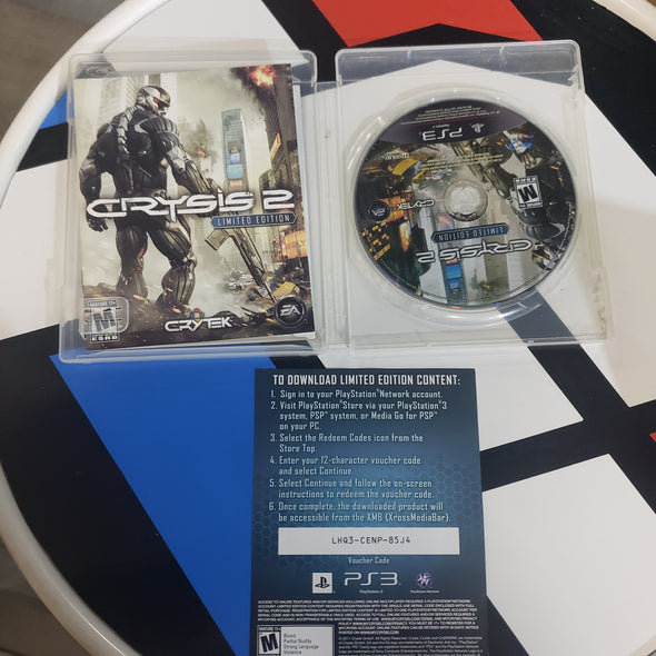 PlayStation PS3 Crysis 2 II Limited Edition Console Game R19050