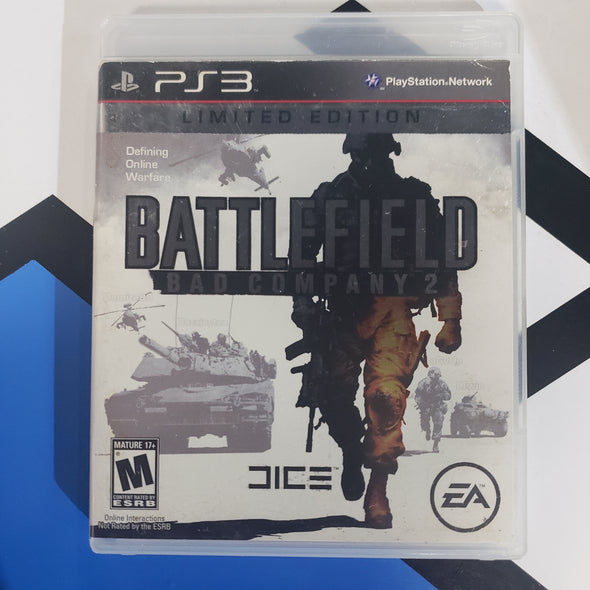 PlayStation PS3 Battlefield Bad Company 2 Limited Edition Console Game R19046
