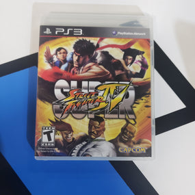 PlayStation PS3 Super Street Fighter 4 IV Console Game R19041