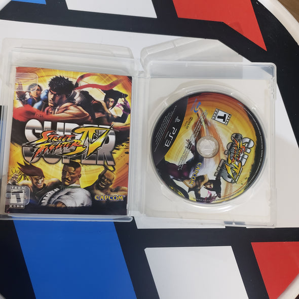 PlayStation PS3 Super Street Fighter 4 IV Console Game R19041