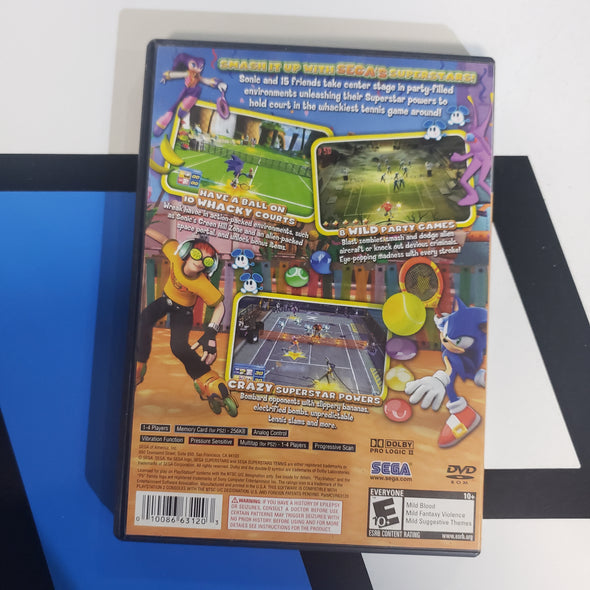 PlayStation PS2 Sega Superstars Tennis Console Game R19035