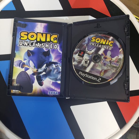 PlayStation PS2 Sonic Unleashed Console Game R19036