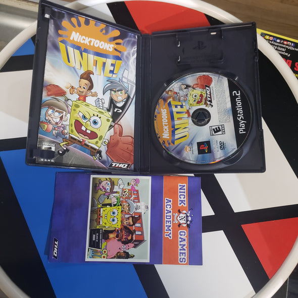 PlayStation PS2 Nicktoons Unite! Console Game R19038