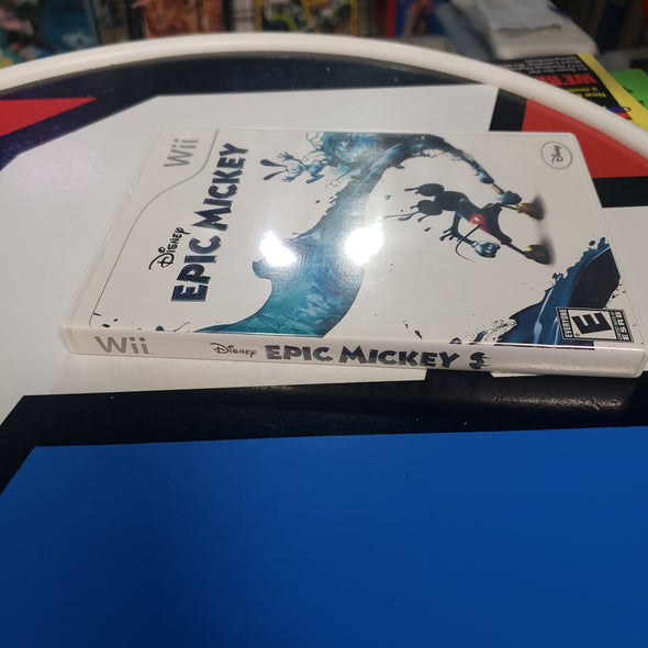 Nintendo Wii Disney Epic Mickey Video Game Console Game Disc R19054