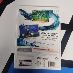 Nintendo Wii Disney Epic Mickey Video Game Console Game Disc R19054