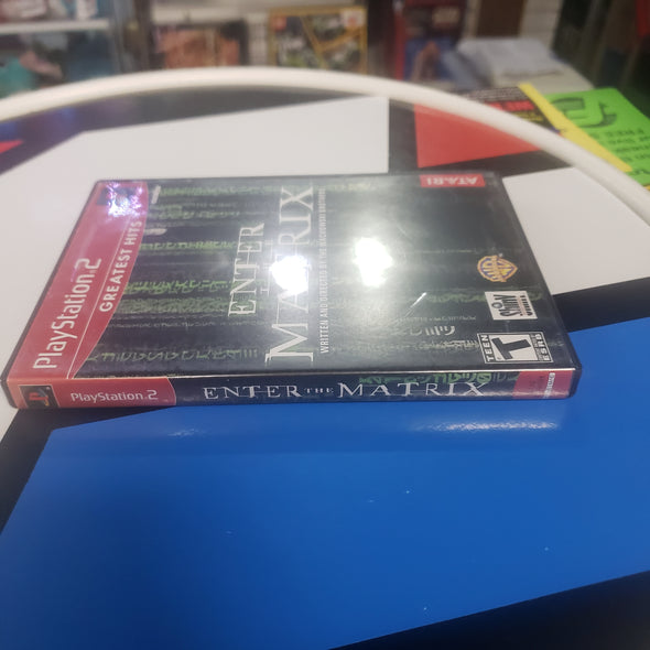 PlayStation PS2 Enter The Matrix Greatest Hits Console Game R18446