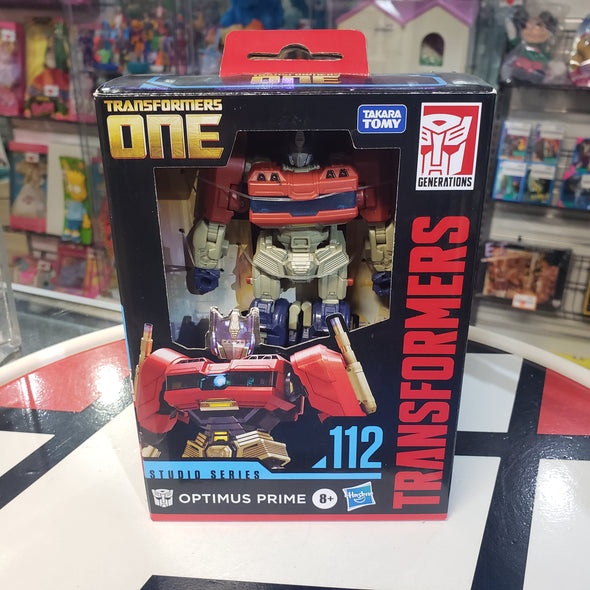Hasbro Transformers Studio Series 112 Optimus Prime Deluxe Class Transforming Action Figure Transformers One Movie R19080