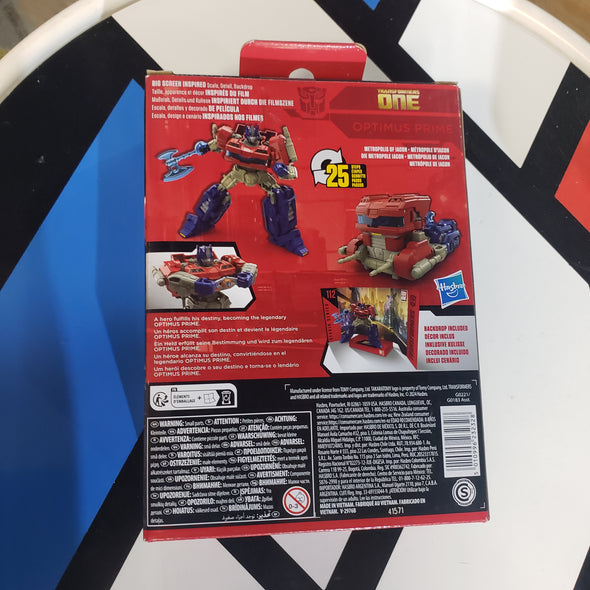 Hasbro Transformers Studio Series 112 Optimus Prime Deluxe Class Transforming Action Figure Transformers One Movie R19080