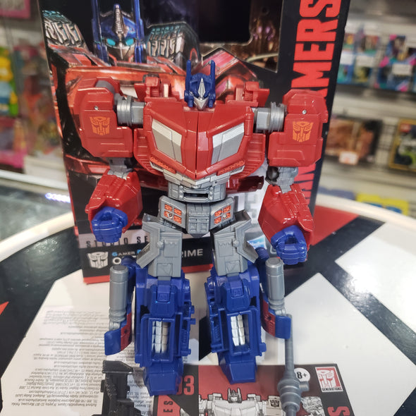 Hasbro Transformers Studio Series GE-03 Gamer Edition Optimus Prime Voyager Class Transforming Action Figure Transformers War For Cybertron Video Game R19085