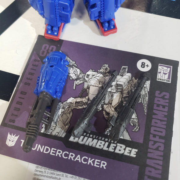Hasbro Transformers Studio Series 89 Thundercracker Voyager Class Transforming Action Figure Transformers Bumblebee Movie R19086