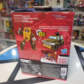 Hasbro Transformers Studio Series 22 Brawn Deluxe Class Transforming Action Figure Transformers The 1986 Animated Movie R19098