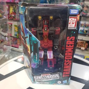 Hasbro Transformers WFC Earth Rise Thrust Voyager Class Transforming Action Figure War For Cybertron R19101