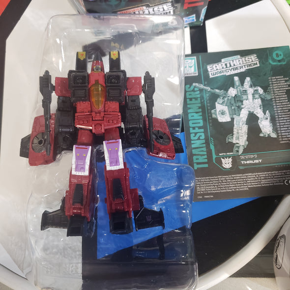 Hasbro Transformers WFC Earth Rise Thrust Voyager Class Transforming Action Figure War For Cybertron R19101