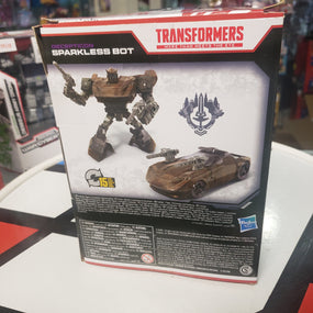Hasbro Transformers WFC Trilogy Sparkless Bot Deluxe Class Decepticon Transforming Action Figure War For Cybertron R19164