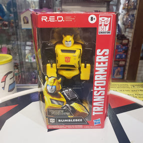 Hasbro Transformers RED Bumblebee NON-Transforming Action Figure Robot Enhanced Design R19170