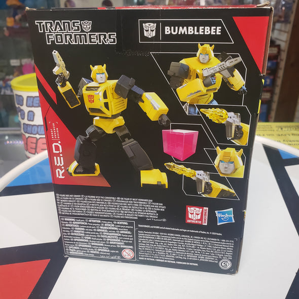Hasbro Transformers RED Bumblebee NON-Transforming Action Figure Robot Enhanced Design R19170