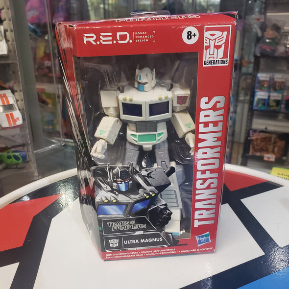 Hasbro Transformers RED Ultra Magnus NON-Transforming Action Figure Robot Enhanced Design R19170 (Copy)