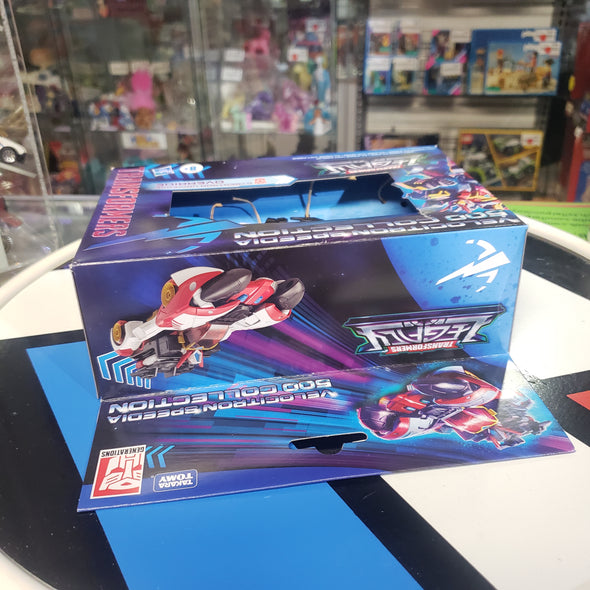 Transformers Legacy Cybertron Universe Override Voyager Class Autobot Transforming Robot Action Figure Velocitron Speedia 500 Collection R19212