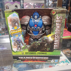 Hasbro Transformers ROTB Optimus Primal Smash Changers Transforming Action Figure Transformers Rise Of The Beasts Movie R19400