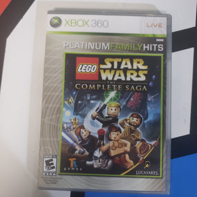 Microsoft Xbox 360 Lego Star Wars The Complete Saga Console Game Platinum Family Hits R19544
