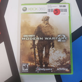 Microsoft Xbox 360 COD Modern Warfare 2 Console Game Call of Duty R19551